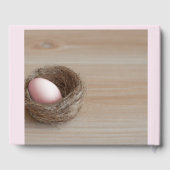 Livre D'or Bénis Notre Nid, Fête De Nichage (Verso)