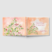 Livre D'or Berries roses et feuillage vert (Complet)