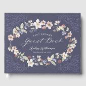 Livre D'or Berry Baby shower doux Fleurs et baies sauvages (Recto)