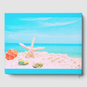 Livre D'or Bienvenue À La Maison De Plage, Vacances (Verso)