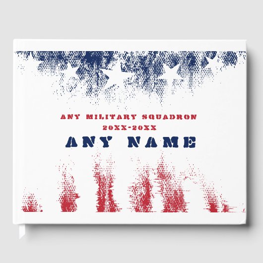 Livre D'or Bienvenue à la maison Escadron des anciens combatt (Recto)