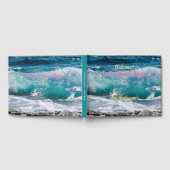 Livre D'or Bienvenue À Notre Maison De Plage, Vagues D'Océan  (Complet)