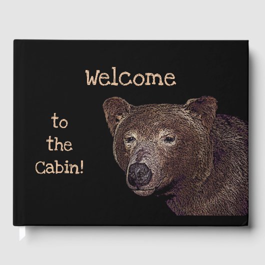 Livre D'or Bienvenue au Cabine, Big Bear (Recto)