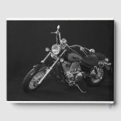 Livre d'or Black and White Motorcycle Memorial (Verso)