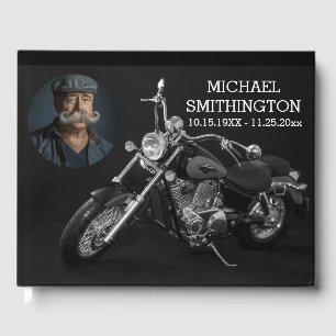 Livre d'or Black and White Motorcycle Memorial