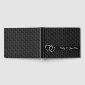 Livre D'or Black Damask-Two Hearts (Complet)