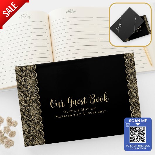 Livre D'or Black Gold Lace