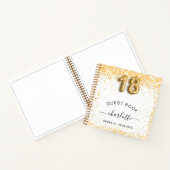 Livre d'or blanc 18e anniversaire (Intérieur)