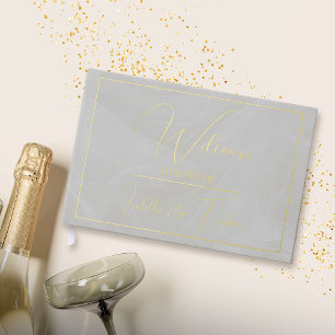 Livre d'or blanc Tulle translucide