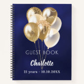 Livre d'or bleu (Devant)
