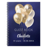 Livre d'or bleu (Devant)