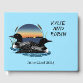 Livre D'or Bleu couché de soleil (Recto)