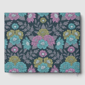 Livre D'or Bleu foncé, vert et violet (Verso)