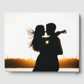 Livre D'or Bleu royal grec simple, élégant, Mariage photo (Verso)