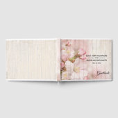 Livre D'or Blooms rustiques | Cherry Blossom Mariage (Complet)