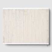 Livre D'or Blooms rustiques | Cherry Blossom Mariage (Verso)