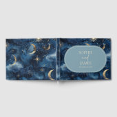 Livre D'or Blue Gold Celestial Elegant Starry Sky Wedding (Complet)