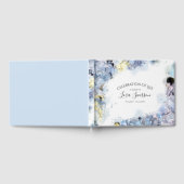 Livre D'or Blue Hydrangeas Célébration de la vie (Complet)