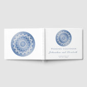 Livre D'or Blue Lace Mandala Wedding (Complet)