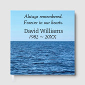 Livre D'or Blue Lake Michigan (Recto)