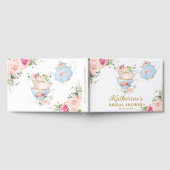 Livre D'or Blush Floral Tea Party Fête des mariées bébé Anniv (Complet)