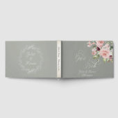 Livre D'or Blush Floral & Wreath - Sage/Silver (Complet)