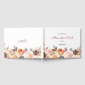 Livre D'or Blush & Peach Floral Rustic (Complet)