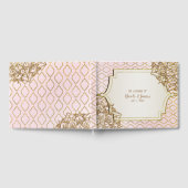 Livre D'or Blush Pink Gold Marocain nuits Mariage (Complet)