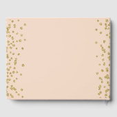 Livre d'or Blush "Quarante" 40 Anniversaire Partie (Verso)