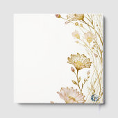 Livre D'or Bohemian, botanical style  (Verso)