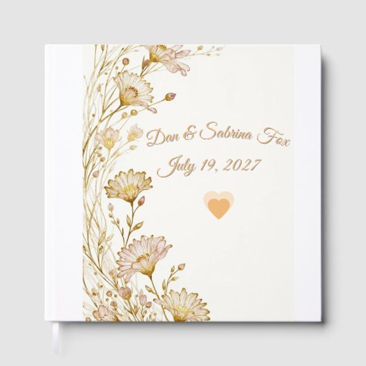 Livre D'or Bohemian, botanical style  (Recto)