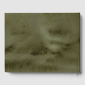 Livre D'or Boho Automne Mariage Floral (Verso)