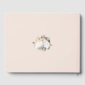 Livre D'or Boho Blooms Mariage Floral moderne (Verso)