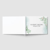 Livre D'or Boho Dusty Blue Eucalyptus ​ baby shower (Complet)