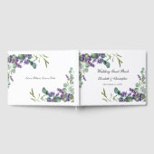 Livre D'or Boho Lavender Eucalyptus Mariage de verdure (Complet)