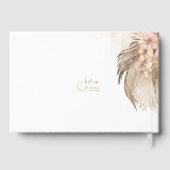 Livre D'or Boho Oasis Mariage ID959 (Verso)