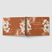 Livre D'or BOHO Pampas Grass Floral Terracotta Mariage (Complet)
