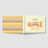 Livre D'or Boho Rainbow Fox Premier anniversaire (Complet)