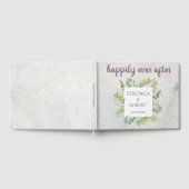 Livre D'or Boho Rustique Eucalyptus Greenery Réception de mar (Complet)