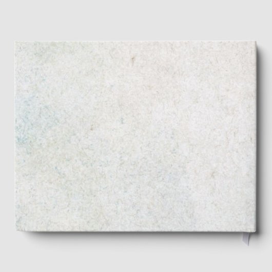 Livre D'or Boho Rustique Eucalyptus Greenery Réception de mar (Verso)