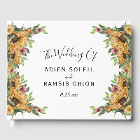Boho Sunflower Rustique Mariage Fleur sauvage