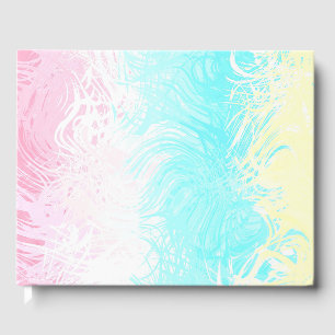 Livre D'or Boho Tourbillonnant Super Abstrait Genderflux Prid