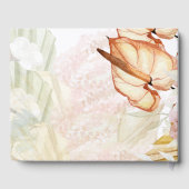 Livre D'or BOHO Tropical Pampas Grass Mariage (Verso)