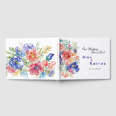 Livre d'or Boho Vibrant Fleurs (Complet)