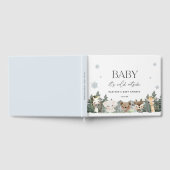 Livre D'or Bois bébé Il fait froid dehors du Baby shower (Complet)