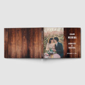 Livre D'or Bois de grange rustique photo mariage campagnard r (Complet)