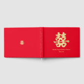 Livre D'or Bonheur double | Mariage chinois (Complet)