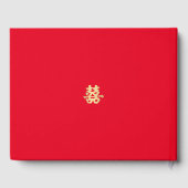 Livre D'or Bonheur double | Mariage chinois (Verso)