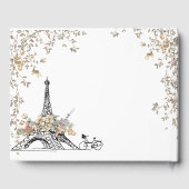 Livre D'or Bonjour Bebe Français Baby shower neutre entre les (Verso)