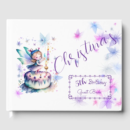 Livre D'or Bonne fête d'anniversaire 01 (Recto)